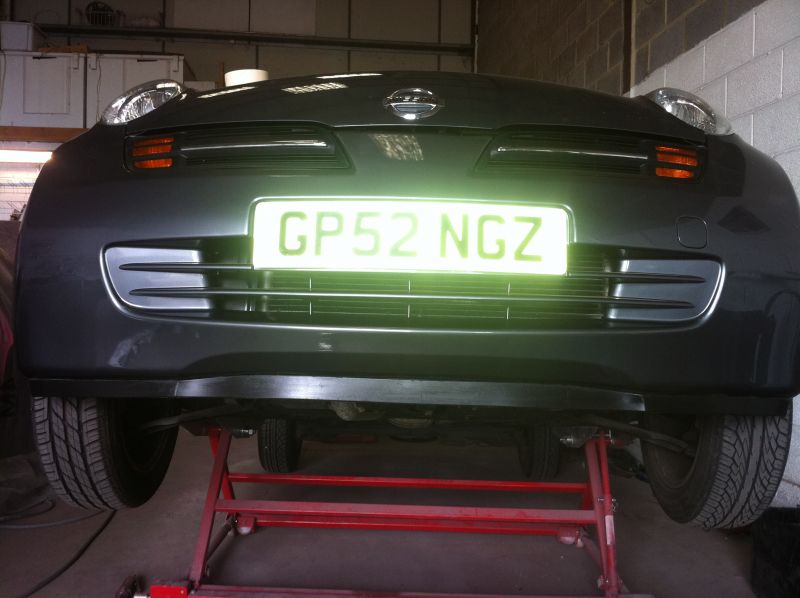 Bumper repair to a Nissan Micra